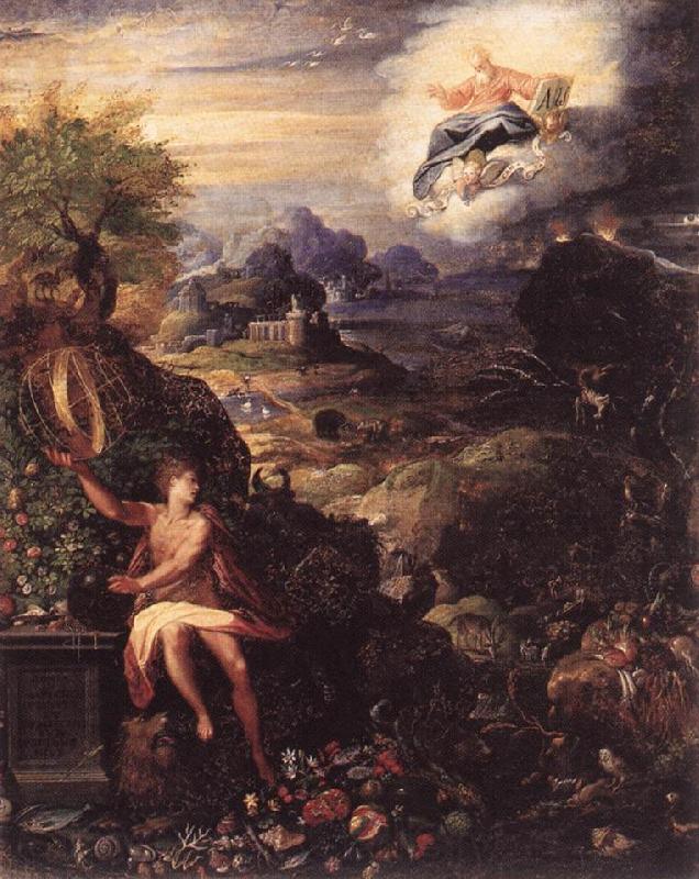 ZUCCHI, Jacopo Allegory of the Creation nw3r Norge oil painting art